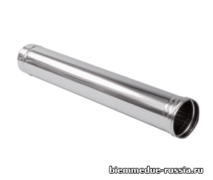 Труба отвода отработанных газов из нержавеющей стали 1 м Ballu-Biemmedue арт. 02AC285